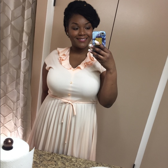 jcpenney Dresses Vintage Jcpenny Pleated Dress Poshmark